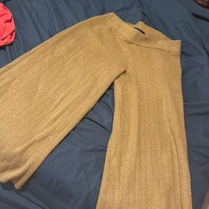 WHO WHAT WEAR KNITTED CAPRIS